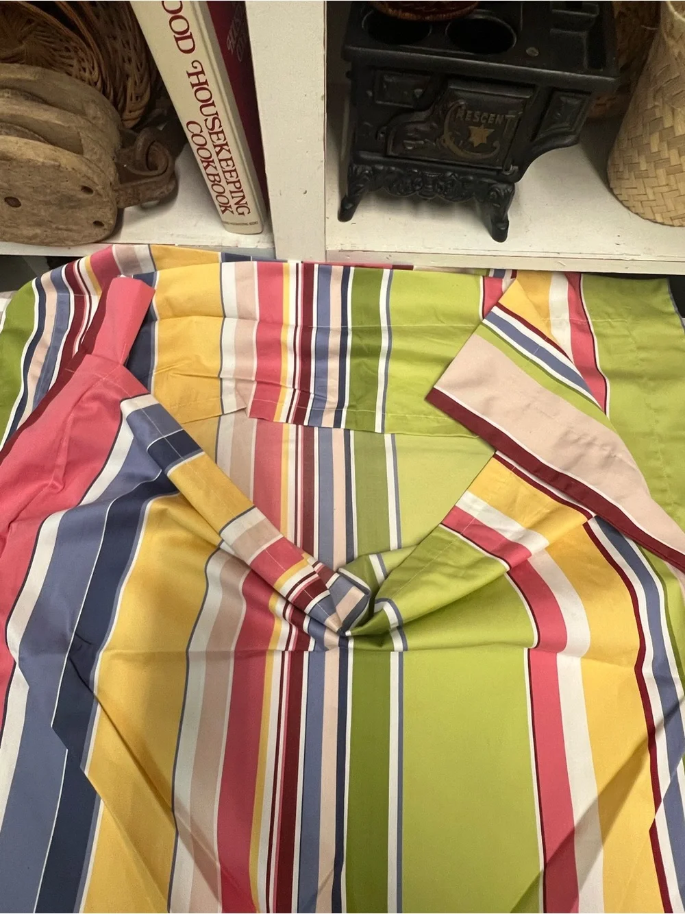 Pottery Barn euro shams stripe decor pillow